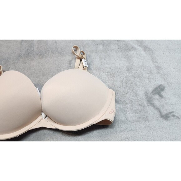 Victoria's Secret PINK 34B Marzipan Wear Everywhere Super Push Up Bra NWT - Picture 3 of 5